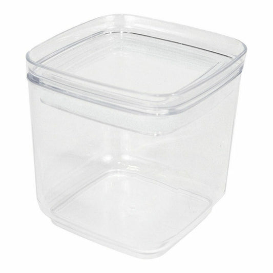 Jar Quttin Hermetic Transparent Plastic 750 ml (24 Units)