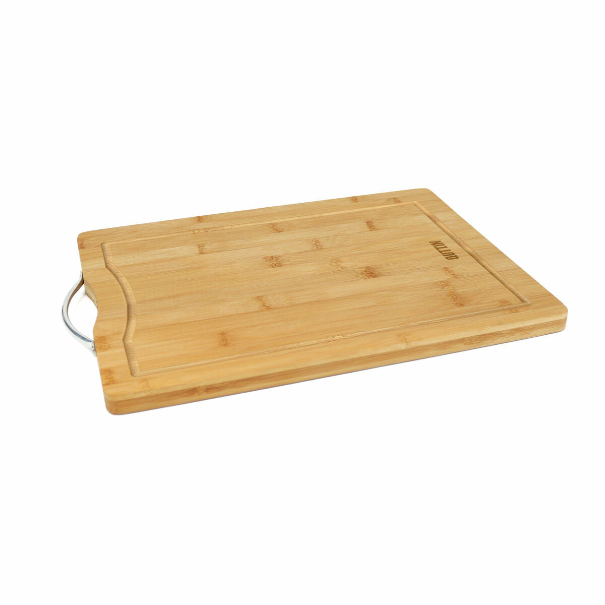 Cutting board Quttin Bamboo 27 x 20 x 1,5 cm (12 Units)