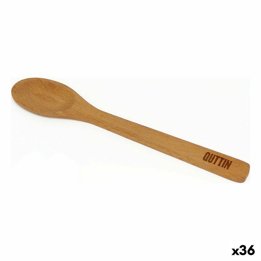 Spoon Quttin Wood 0,5 cm 30 x 5,5 cm (36 Units)