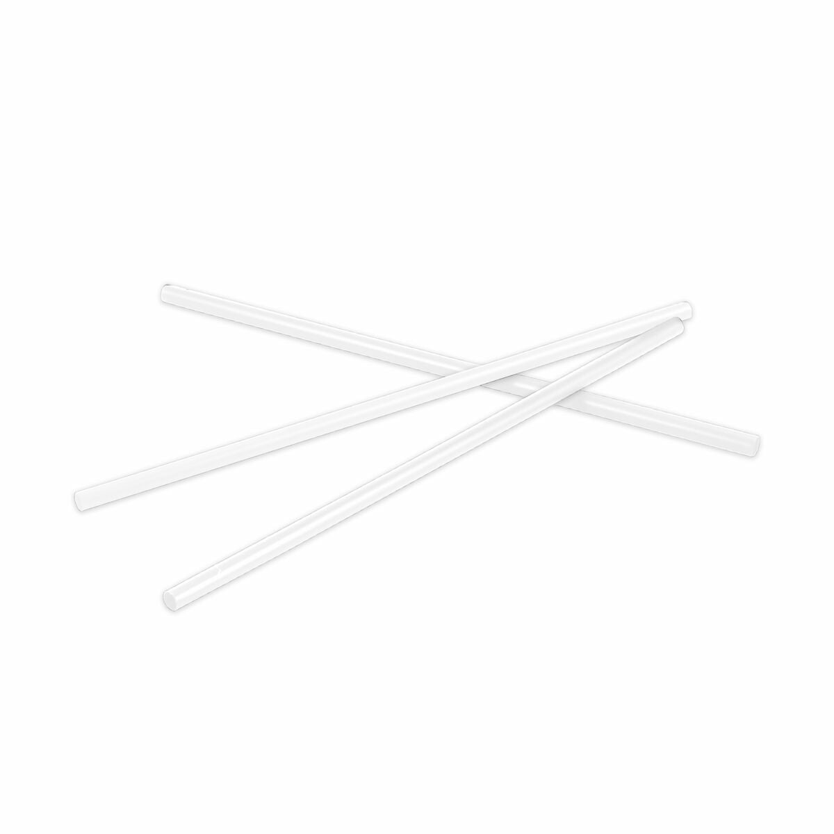 Reusable Straws Algon White Plastic 36 Units 22 cm 6 mm