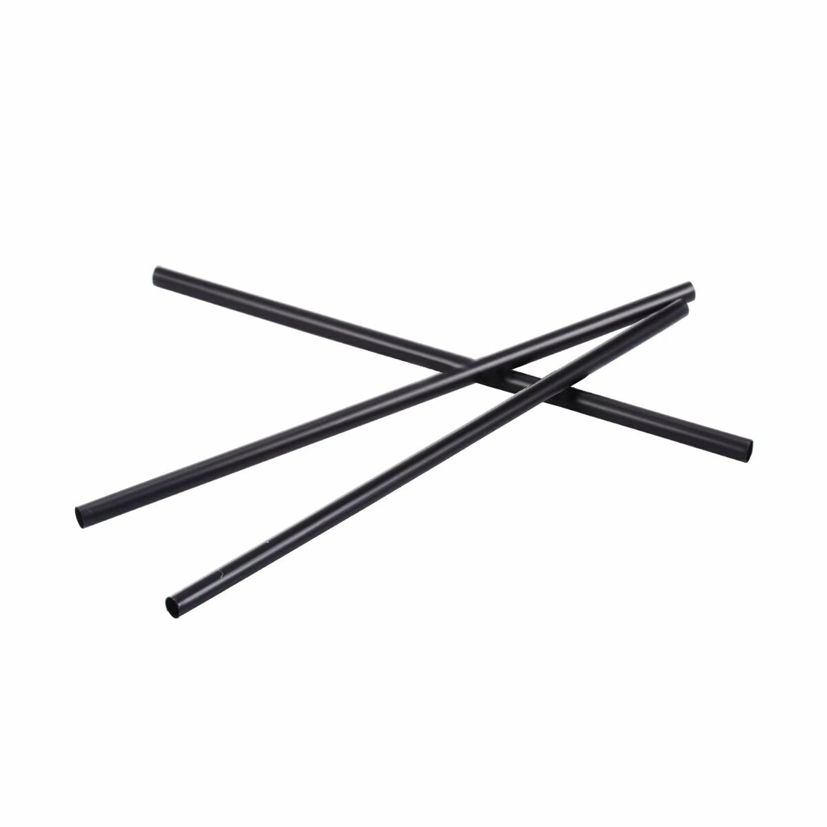 Reusable Straws Algon Black Plastic 36 Units 22 cm 8 mm