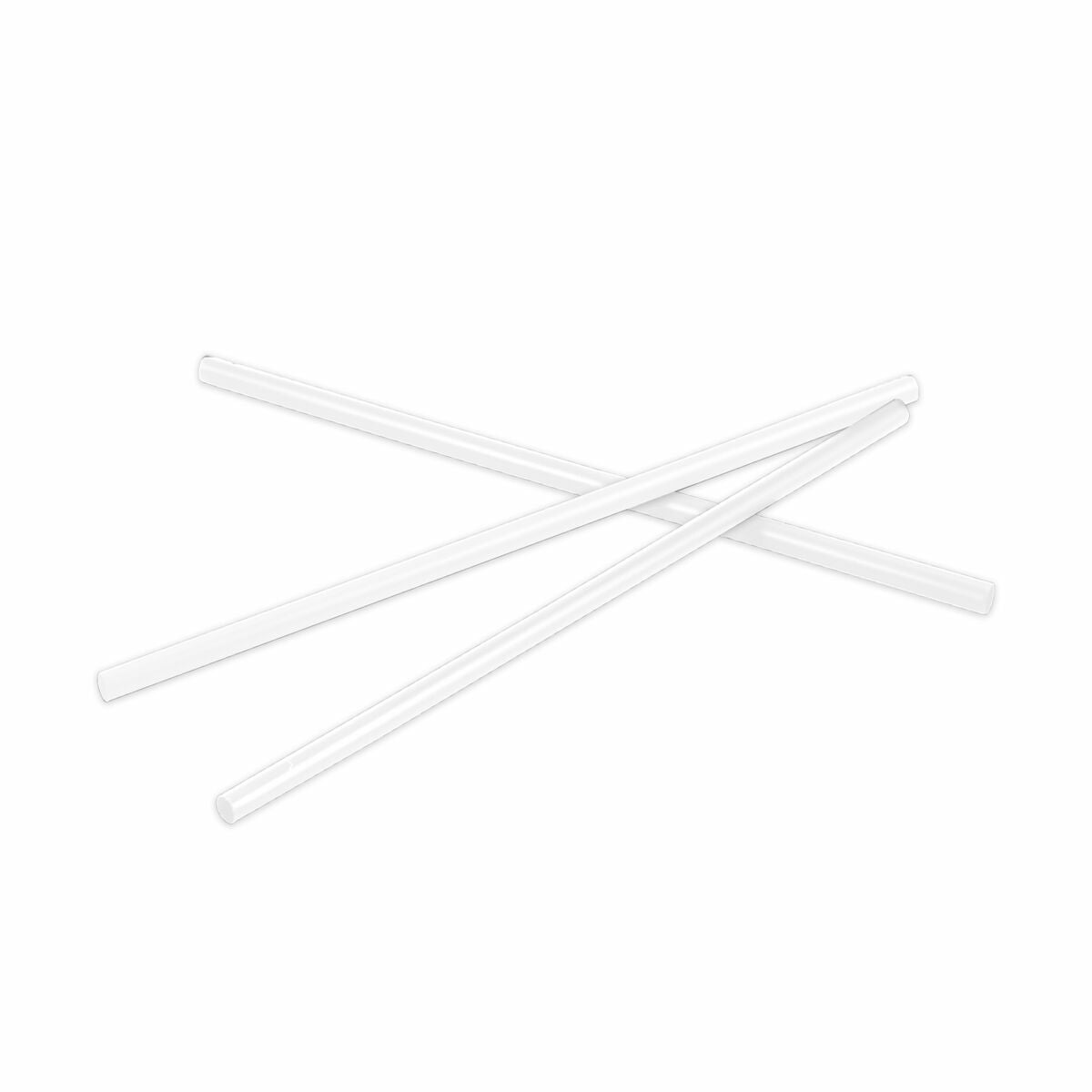 Reusable Straws Algon White Plastic 36 Units 22 cm 8 mm