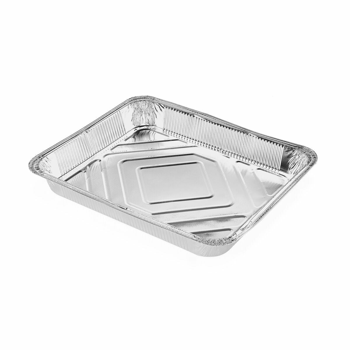 Tray Algon Aluminium Rectangular 39,9 x 33,5 x 5 cm (24 Units)