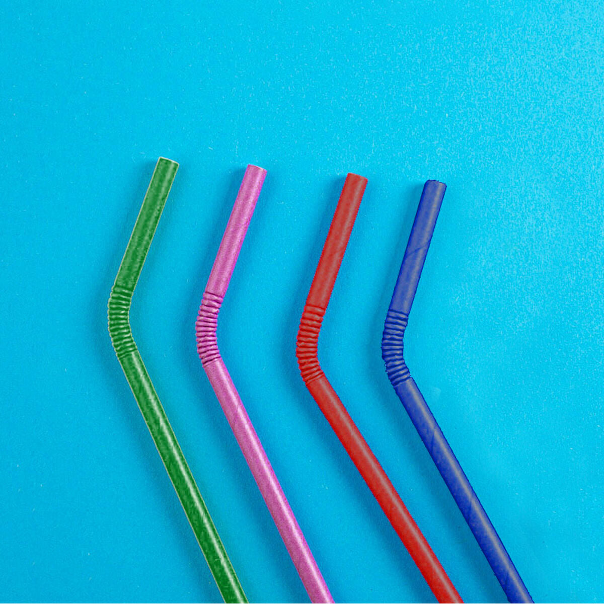 Straws Algon Cardboard Multicolour 25 Pieces 24 Units