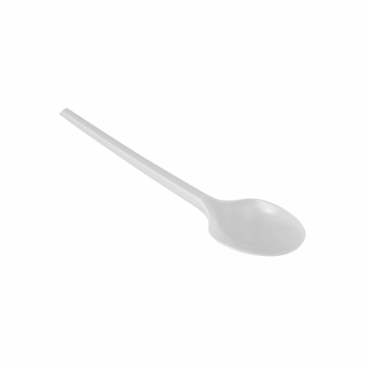 Set of Spoons Algon Reusable White 20 Units 12,5 cm