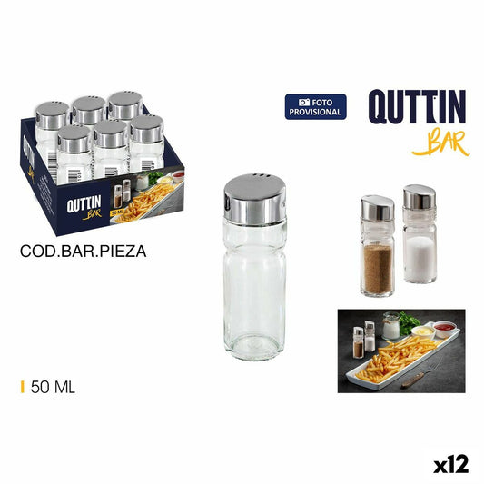 Spice Rack Quttin Bar 50 ml (6 Pieces) (12 Units)