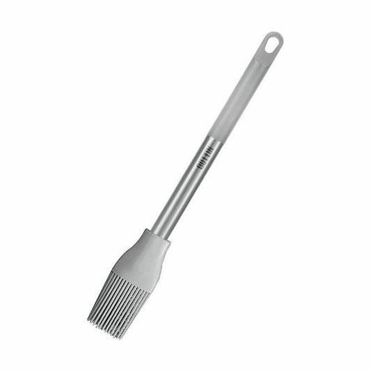 Silicone Pastry Brush Quttin Grey Silicone Steel 28 x 4 cm