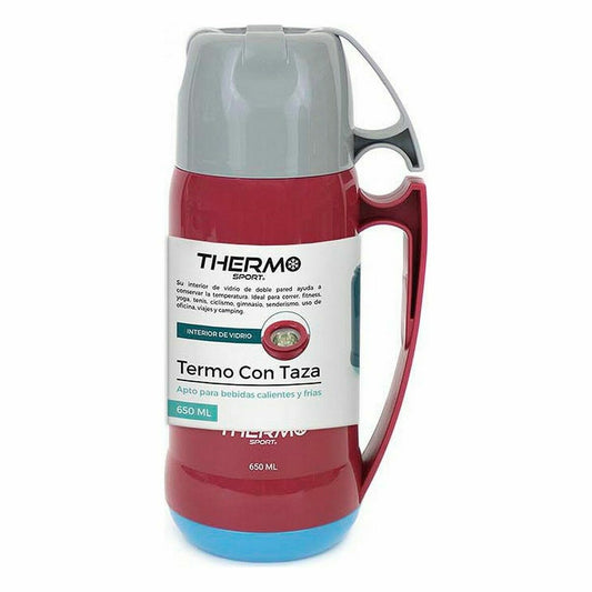 Travel thermos flask ThermoSport 650 ml Plastic