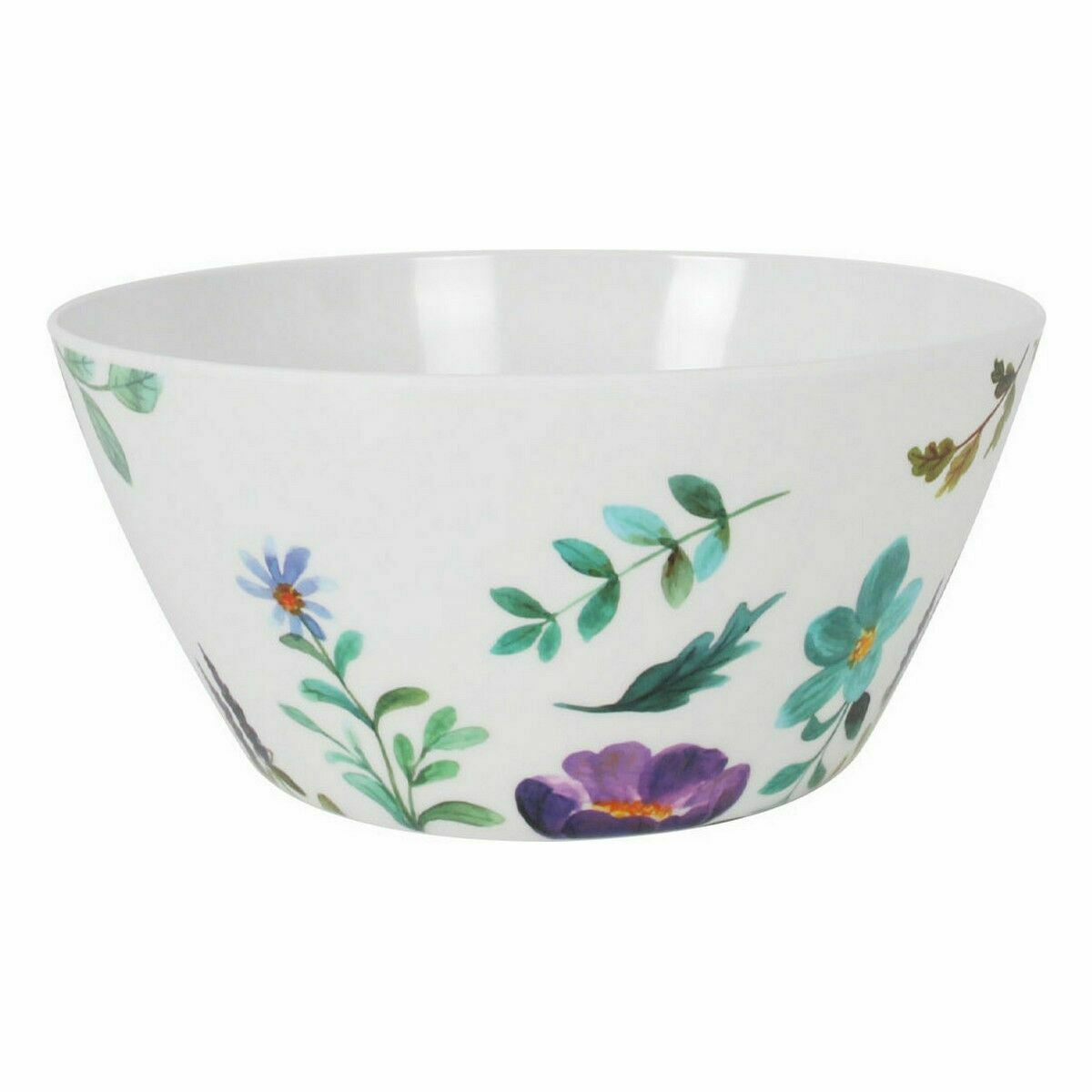 Salad Bowl La Mediterránea Sakura Melamin Shine 25,5 x 12 cm (8 Units)