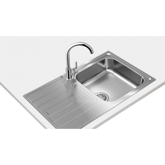 Sink with One Basin Teka UNIVERSE 50 T-XP 1C 1E Steel