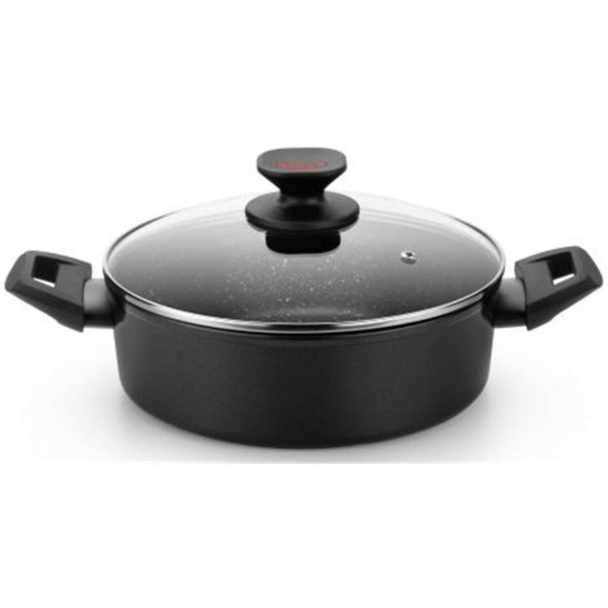 Casserole Monix TITAN ROCK Ø 28 cm Black