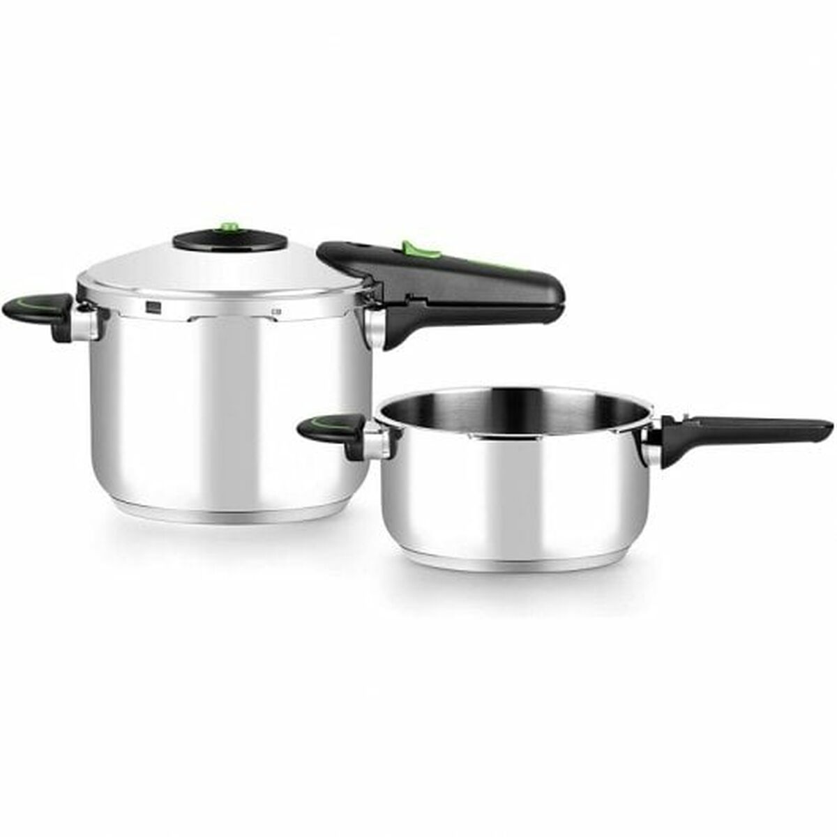 Pressure cooker Monix M911005 4 L + 6 L 2 Pieces Stainless steel 6 L