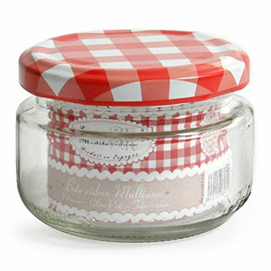 Glass Jar Mediterraneo 2660135 (140 cc) Glass 140 ml (12 Units)