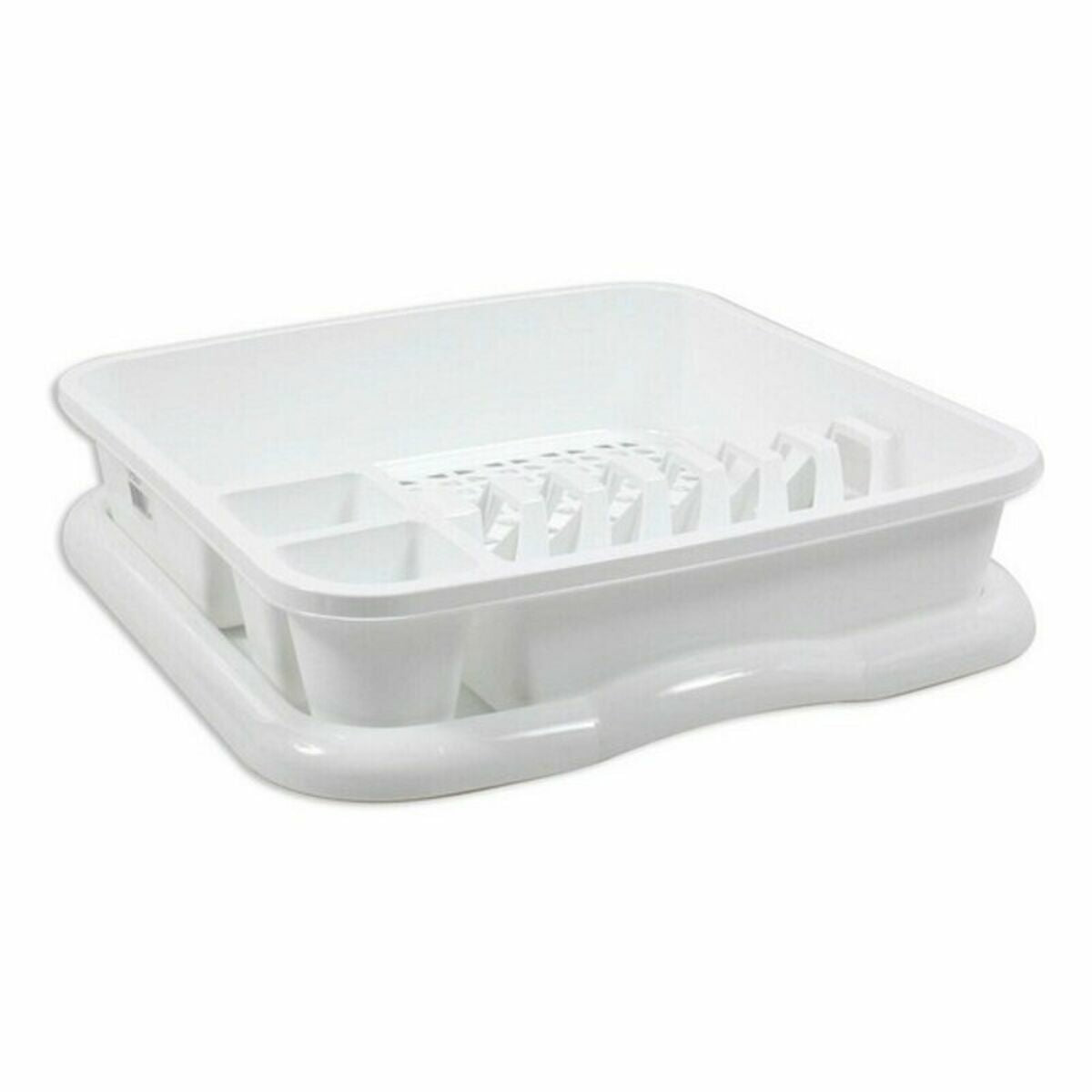 Draining Rack for Kitchen Sink Evan Dem Evan White 37 x 34,5 x 8 cm (6 Units)