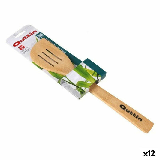 Kitchen Spatula Quttin 50330 Bamboo 30 x 6,2 x 0,8 cm (12 Units)