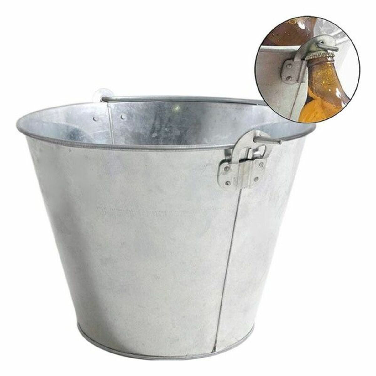 Ice Bucket ø 26 x 20,2 cm Metal Oval 9 L