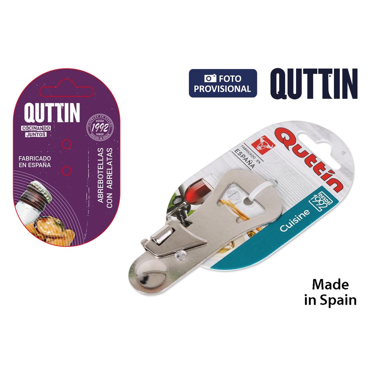 Bottle opener Quttin Tin opener 8,5 x 3,5 cm