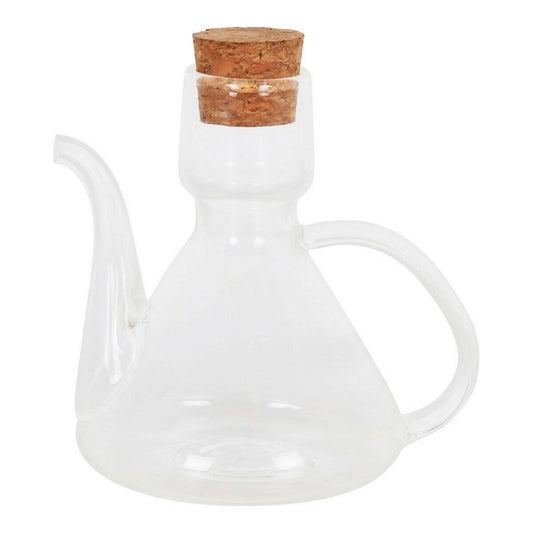 Cruet La Mediterránea Bell Borosilicate Glass With lid Silicone (125 cc)