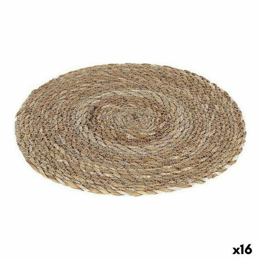 Table Mat Privilege Brown wicker (16 Units)