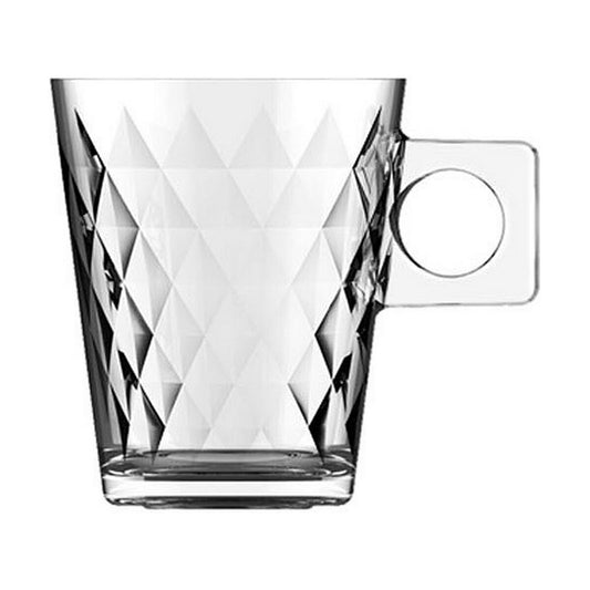 Piece Coffee Cup Set Inde Lima diamante (3 Pieces) (24 Units)