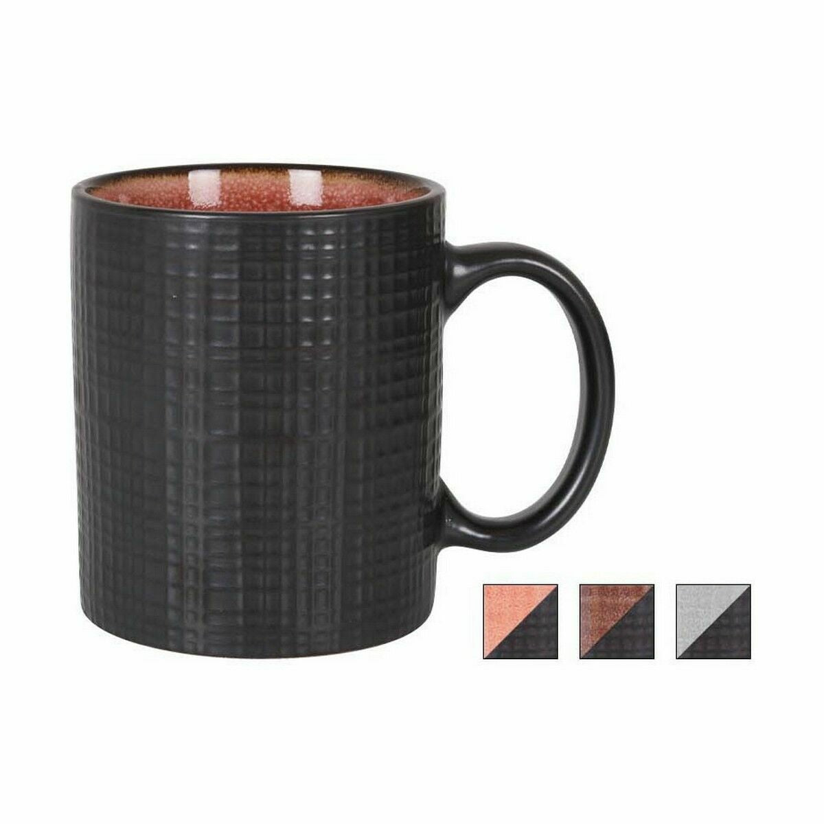 Cup La Mediterránea Sauvage 380 ml Ceramic Rectangular (24 Units)