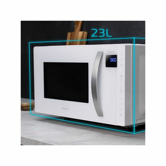 Microwave Cecotec GrandHeat 2300 Flatbed Touch 800W White 23 L