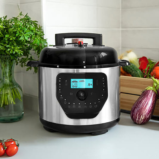 Food Processor Cecotec H Deluxe 6 L LCD 1000 W 6 L