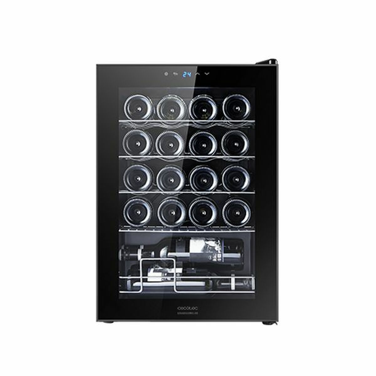 Vinoteca Cecotec GrandSommelier 20000 Black Compressor Black