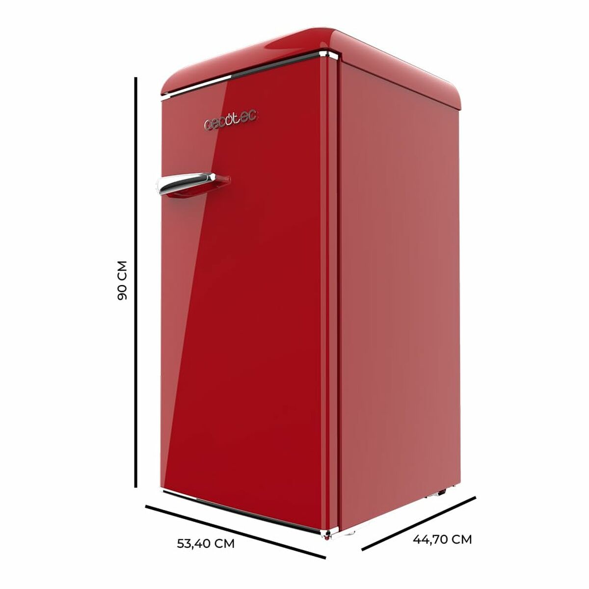 Refrigerator Cecotec TT ORIGIN RETRO Red