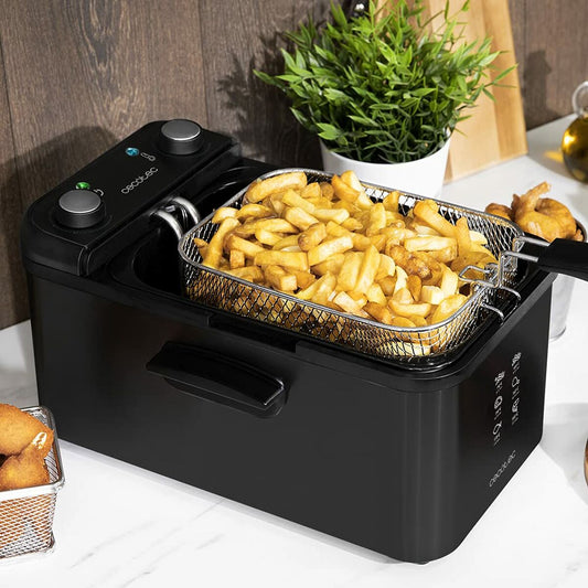 Deep-fat Fryer Cecotec CleanFry Infinity 3000 3 L 2400W Black