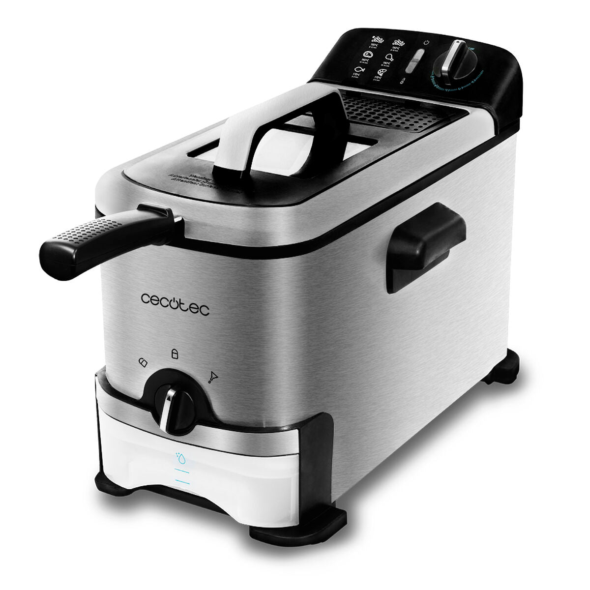 Deep-fat Fryer Cecotec CleanFry 3000 ProFilter 3 L 2000W Black Inox 200W