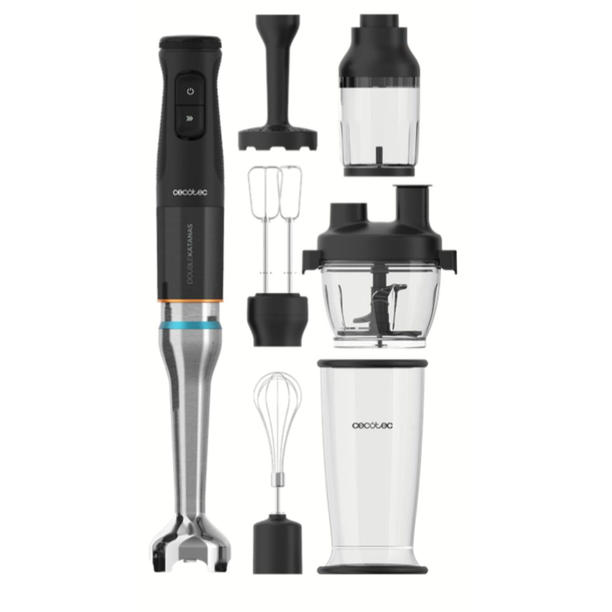 Hand-held Blender Cecotec Black