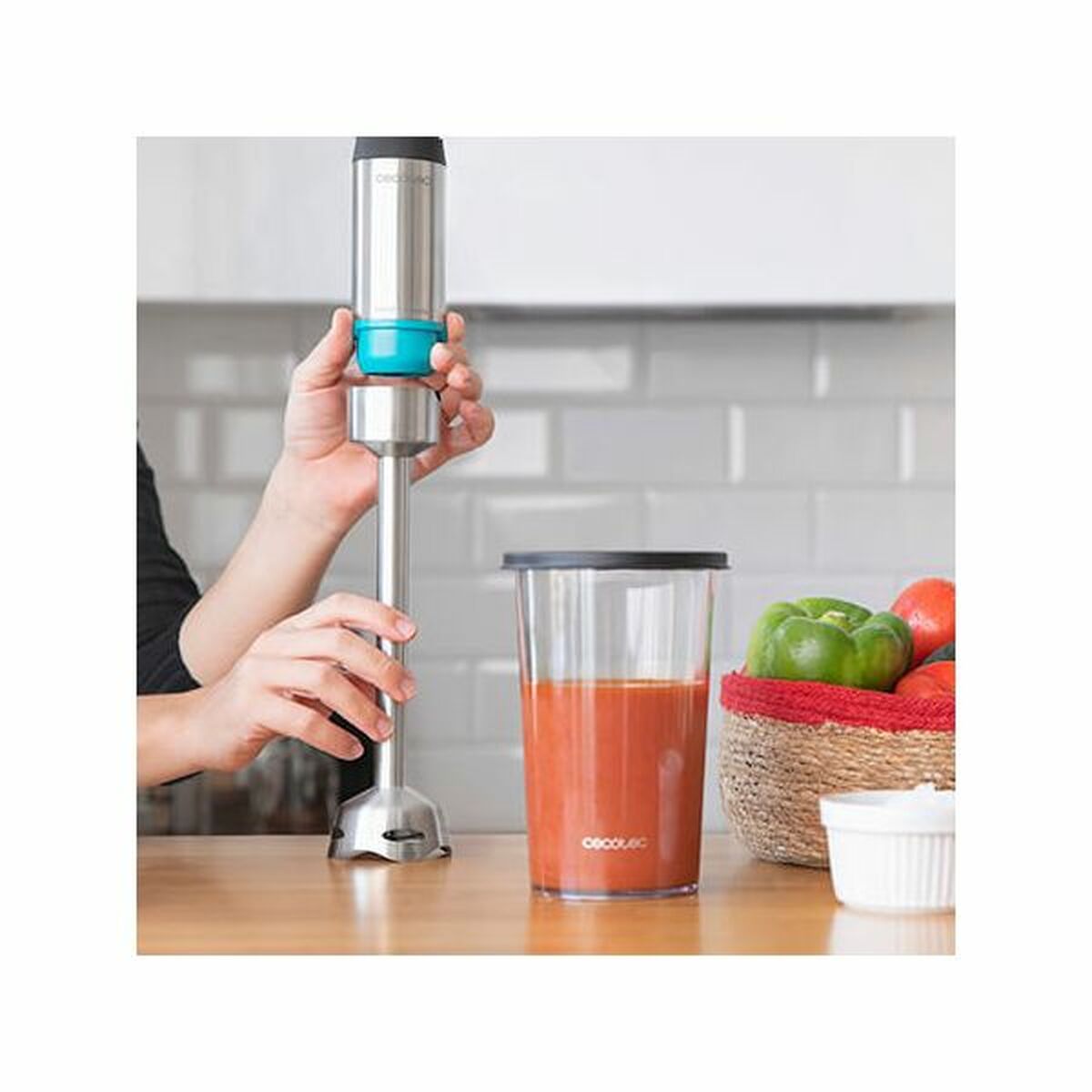 Hand-held Blender Cecotec Power TitanBlack 1200 XL 1200 W