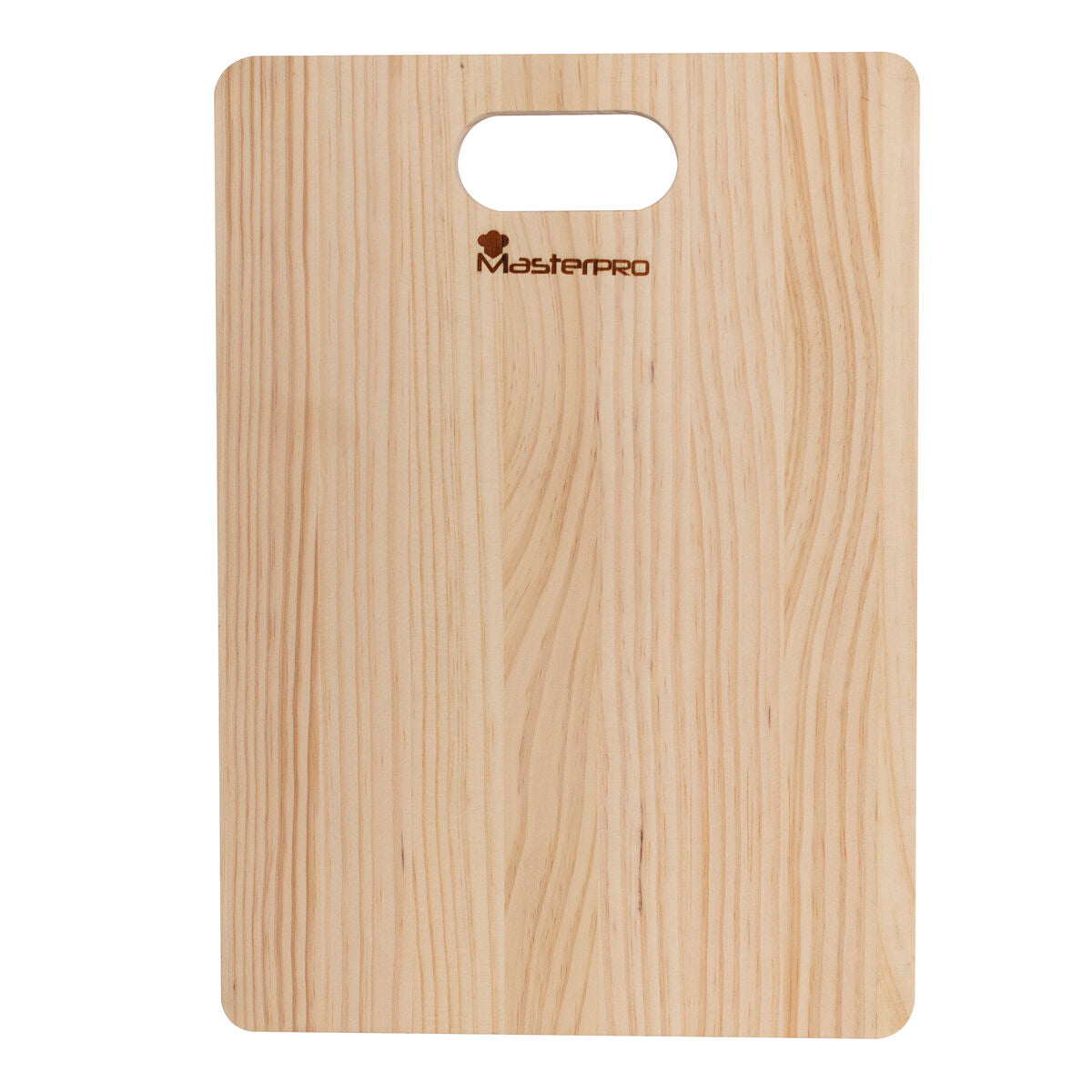 Cutting board Masterpro Natural 35 x 25 x 3 cm Pine 35 cm