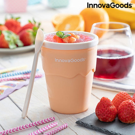 Cup for Making Ice Creams and Slushies with Recipes Frulsh InnovaGoods