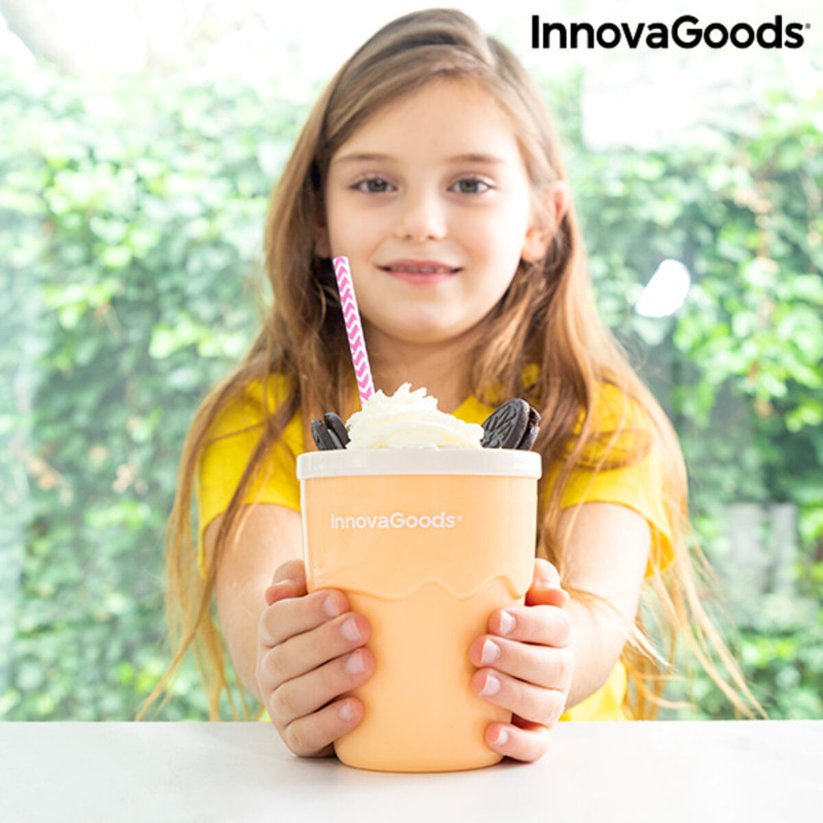 Cup for Making Ice Creams and Slushies with Recipes Frulsh InnovaGoods