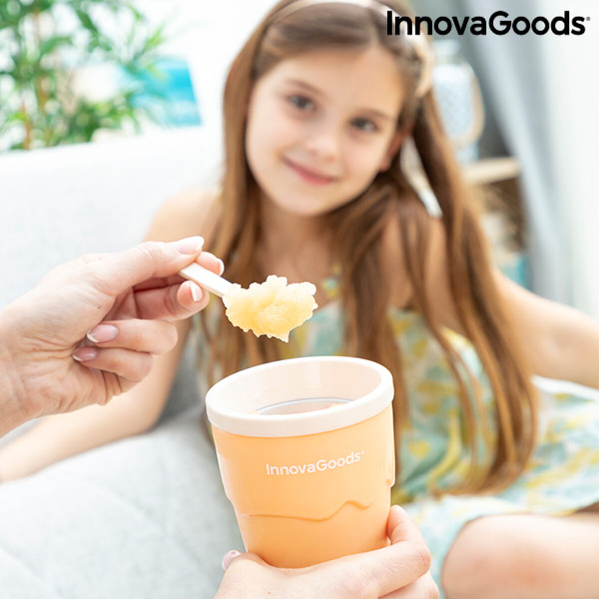 Cup for Making Ice Creams and Slushies with Recipes Frulsh InnovaGoods