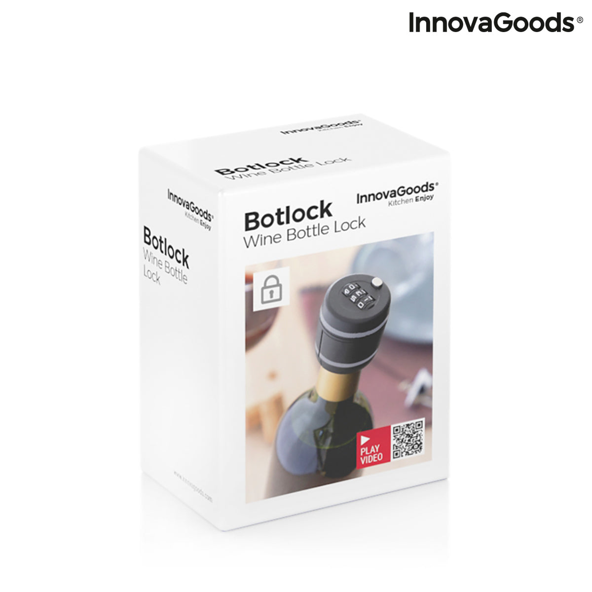 Lock for Wine Bottles Botlock InnovaGoods