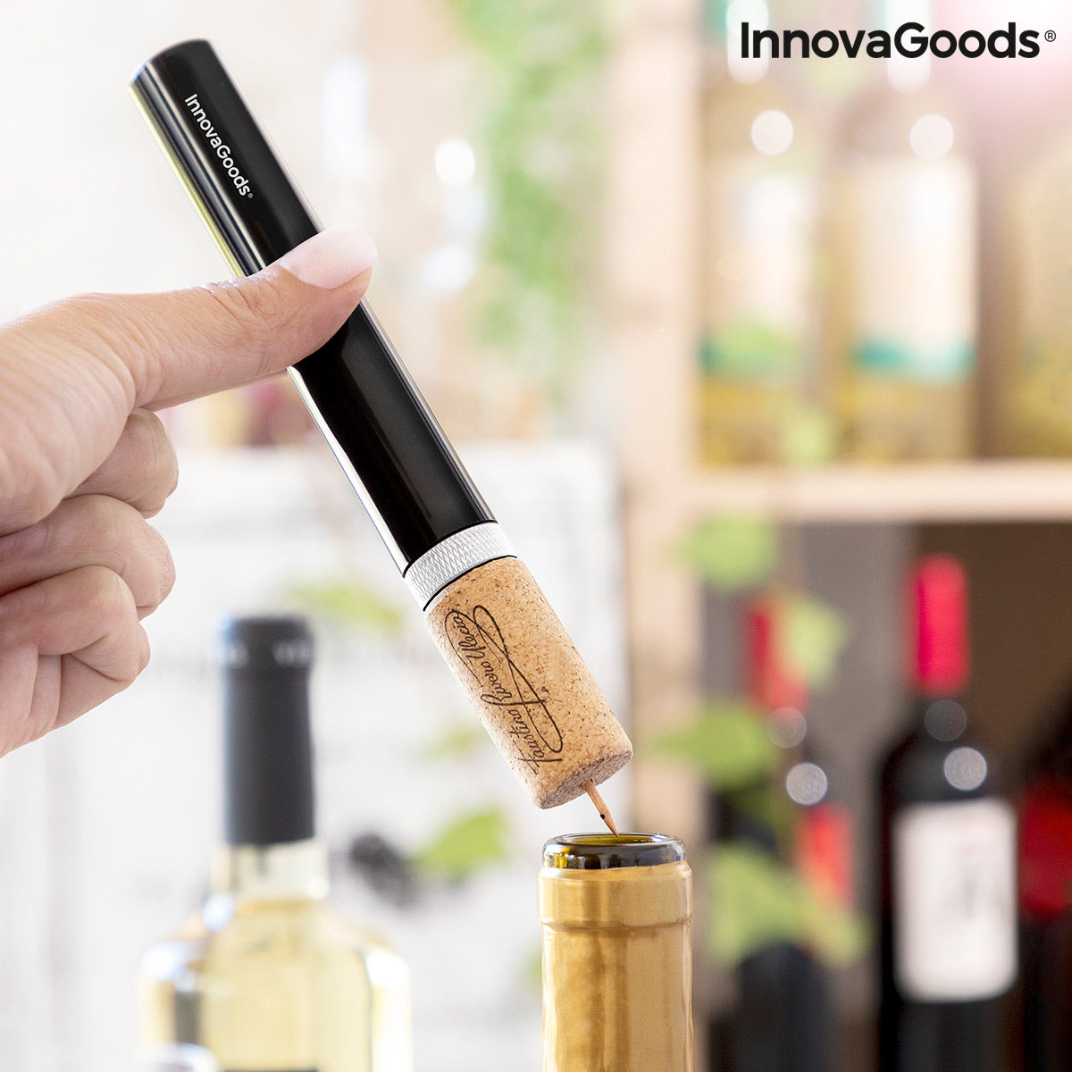 Air Pressure Corkscrew for Wine Dewino InnovaGoods