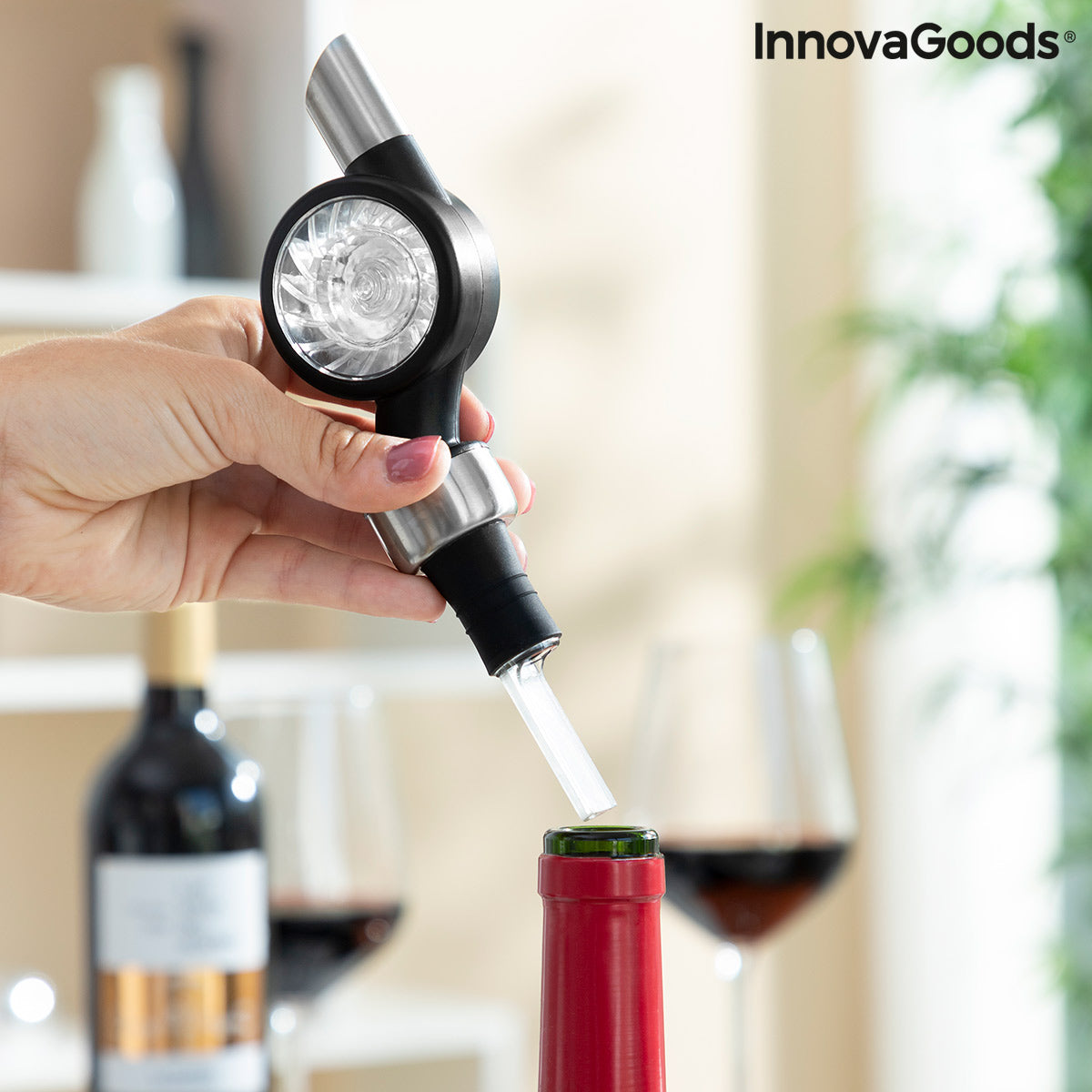 Wine Aerator with Windmill and Stand Wimil InnovaGoods