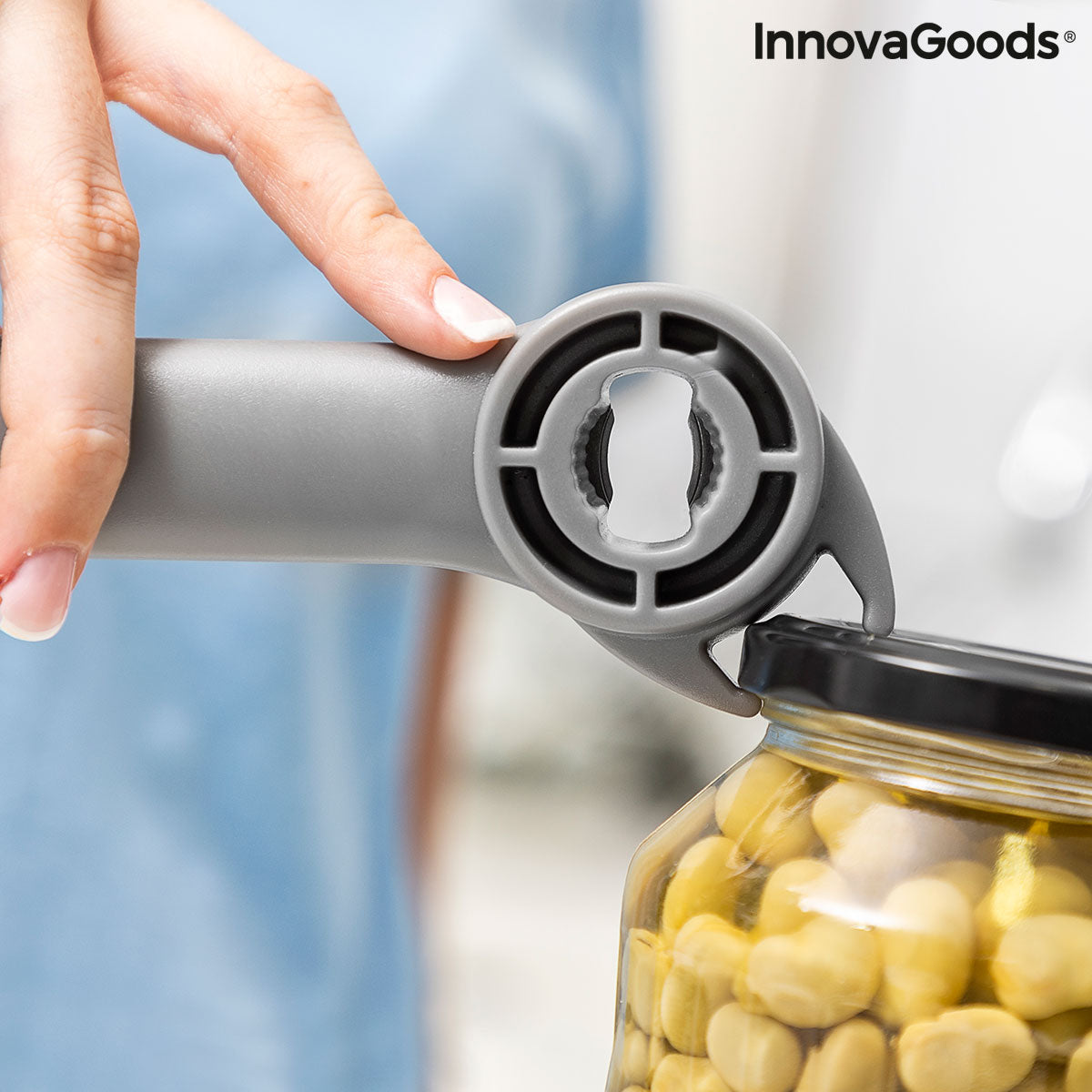 Multifunction Adjustable Lid Opener for Jars, Tins and Bottles Tapof InnovaGoods