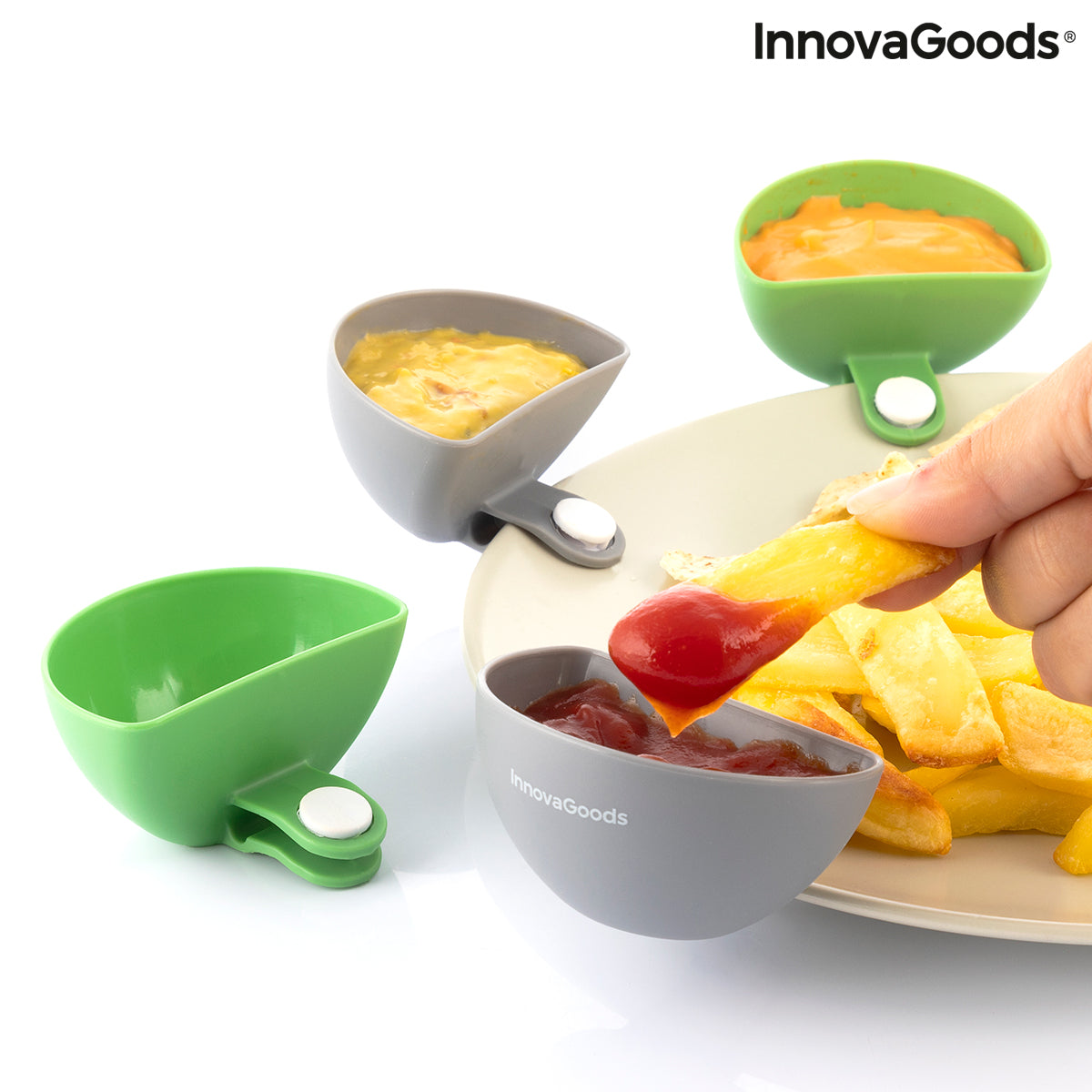 Dipping Clips Cliperitive InnovaGoods 4 Units