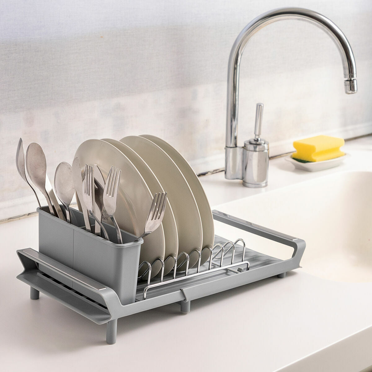 Extendible Dish Drainer for Sink Drackish InnovaGoods