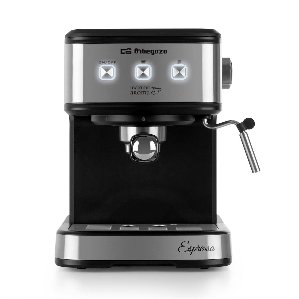 Express Manual Coffee Machine Orbegozo EX 5200 Steel