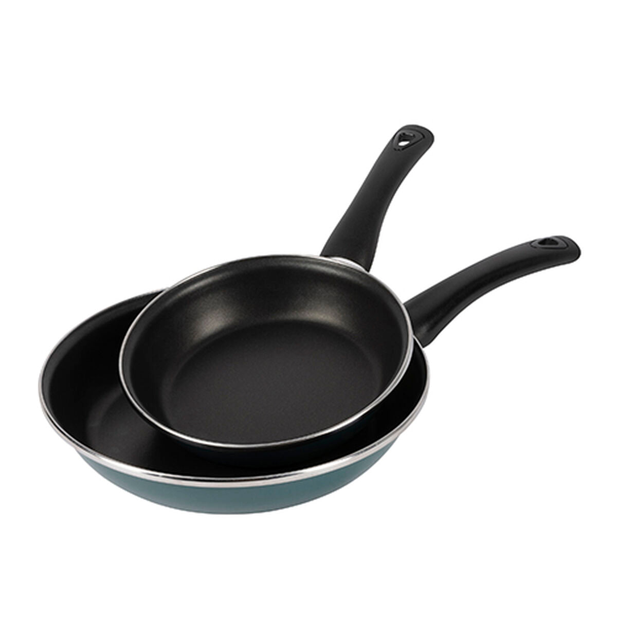 Set of Frying Pans Bergner CLASSIQUE Green