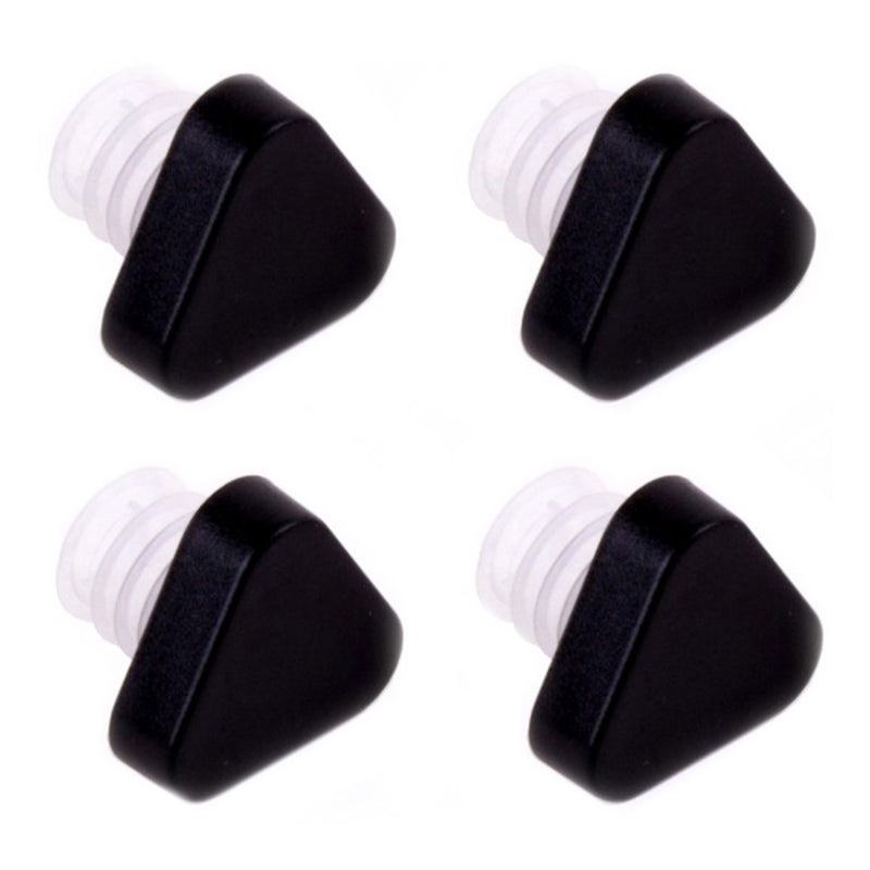 Leak-proof Bottle Top Koala (4 pcs) Black Plastic