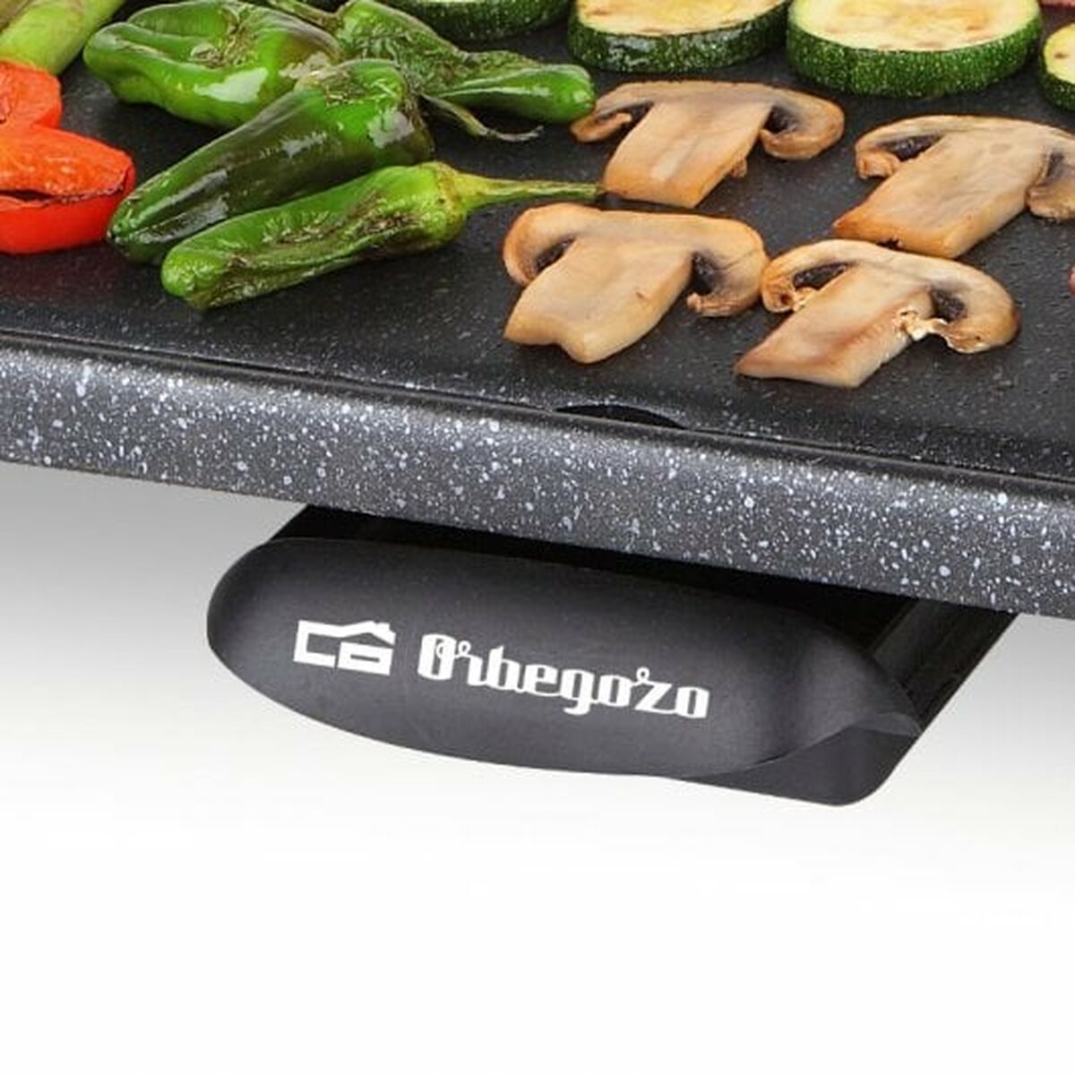 Grill hotplate Orbegozo TBC 3000 43 x 22 cm Black Multicolour 3600 W 2200 W