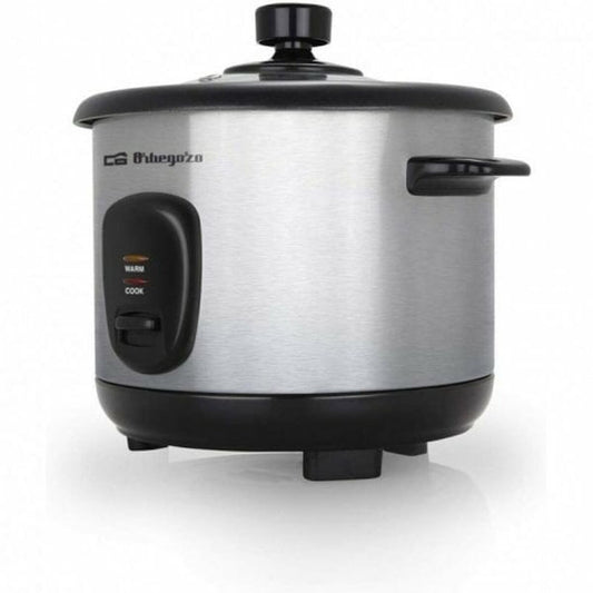 Rice Cooker Orbegozo CO-3025 400 W Black Steel 1 L