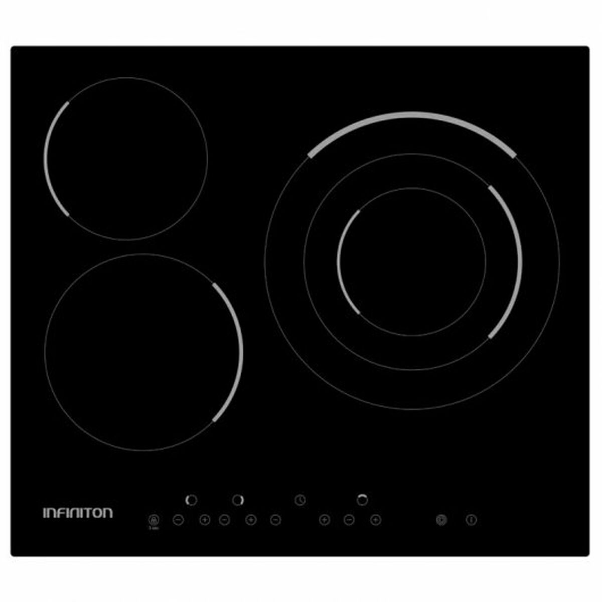 Combined Oven and Glass-Ceramic Hob Infiniton HV-6FBV3F 70 L 2200 W