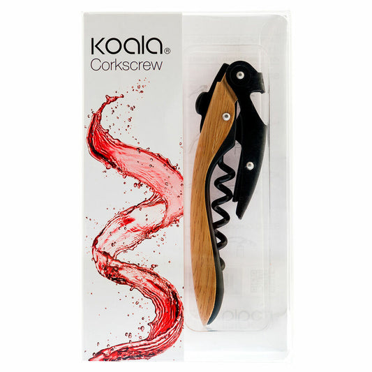 Corkscrew Koala High Tech Wood Metal 11,5 x 1,8 x 2,9 cm